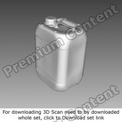 3D Scan of Jerrycan